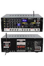 MagicVoice MV-550 2x100W USB/SD/Bluetooth 4 Mikrofon Girişli