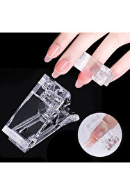Nail Master Protez Tırnak Klips Poly Jel Uygulama Tips Mandalı 1