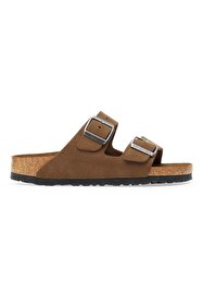 Birkenstock ARIZONA BIRKO-FLOR Koyu Kahve Terlik 051703 - Fiyatı