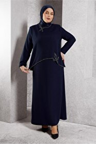 Alvina TAŞ BASKILI ABİYE ELBİSE 20622 - Fiyatı, Yorumları