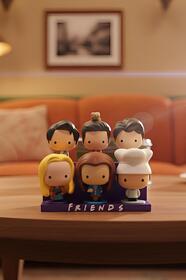 Cosmic Star Friends Figür Özel Tasarım Stand - Mc Donalds Friends