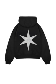 Fadeback Rhinestones Goth Oversize Hoodie - Fiyatı, Yorumları