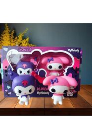 Mugs and love Hello kitty, my melody, kuromi 3lü kaliteli figür