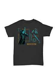 Köstebek Siyah Silent Hill Angela Orosco Unisex T-Shirt - Fiyatı