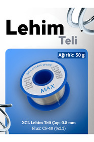 Arduino Sunchonglic Sn60Pb40 Lehim Teli – CF-10 Fluks, 50 g - Fiyatı