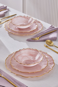 Emsan Icequeen 18 Parça 6 Kişilik Cam Yemek Takımı - Fiyatı, Yorumları