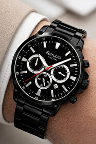 Ferrucci Function Erkek Kol Saati Çelik Kordon Çelik Kasa 3 ATM