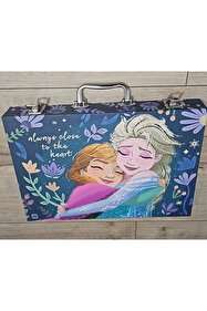 【極美品】Disney Sing Along! ➕ストレートプレイ 全セット LunaDefano Frozen Temalı 100+ Parça Sanat Seti Metal Çanta