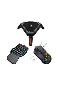 AimZenix Monster AX600 Setli PS5 Klavye Fare Konsol Dönüştürücüsü