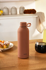 Karaca Aly Soft Touch Çelik Sızdırmaz Termos 500 ml Mocha Mousse