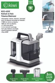 Kiwi Kcc-4322 Koltuk Ve Halı Yıkama Makinesi Beyaz - Fiyatı, Yorumları