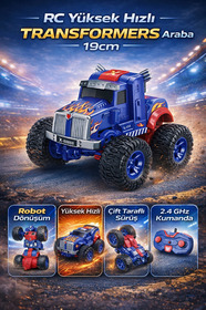 TRENDZONE Uzaktan Kumandalı Şarjlı Işıklı Yüksek Hızlı Robota