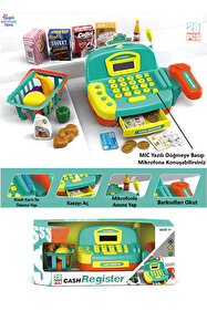 Brother Toys 29 Parça Mikrofonlu Barkod Okuyuculu Sesli Işıklı