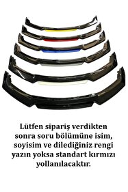 CARSESUAR 4 Parça Ön Lip Üniversal Ön Tampon Eki Piano Black