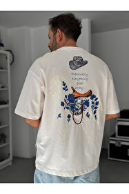 BELPER ベルパー MANY PATCH SHIRT メニーパッチシャツ BYBASICMAN Beyaz Goose Patchli Oversize T-Shirt SW-5057 - Fiyatı