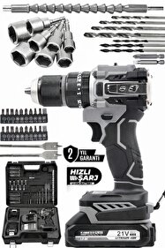 POWER BLACK Pro-xxc-line Germany Technology Çift Akülü Şarjlı