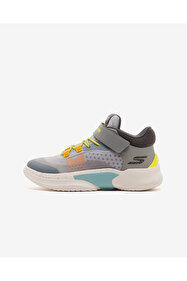 Skechers SKX COURT HYPE Büyük Erkek Çocuk Gri Basketbol Ayakkabısı