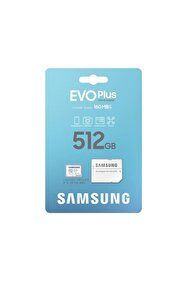Samsung 512GB EVOPlus MB-MC512SA/TR MICRO-SD HAFIZA KARTI 160MB/s