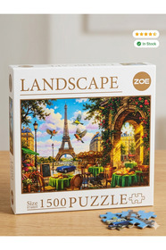PUPPA / ZOE Landscape 1500 parça Yapboz Puzzle I 85*60cm I Paris