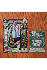 Panini FWC 2026 XXL Lionel Messi Limited Edition Oyun Kartı (14cm
