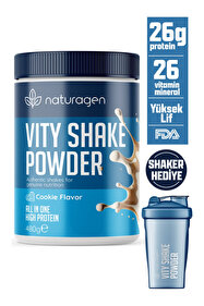 Naturagen Vity Shake Powder Cookie Lovers 480 g | Yüksek Proteinli