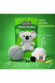 The Gurumi Koala - Yeni Başlayanlar İçin Koala Amigurumi Örgü Kiti