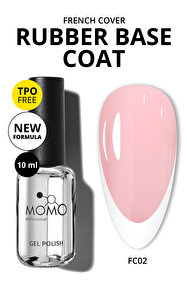 MOMO professional French Cover Rubber Base Coat Fc16, Koyu Nude