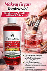 Terlans Makyaj Fırçası Temizleyici Solüsyon 250 ml Makyaj Fırça