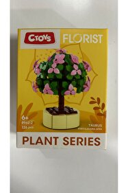 Toyzade CTOYS taurus 8942-2 Çiçek Yapma Blok Seti Mikro Lego