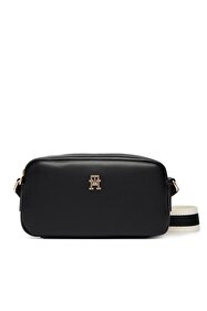 Tommy Hilfiger TJW Essential Günlük Omuz Kadın Siyah Omuz Çantası
