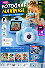 nextbuy Mini Retro Fotoğraf Makinesi Çocuk İçin Vintage 1080P SD