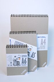 ビジネス書セット Lemsstudio Experto A5-a4-a6 Set Sketchbook 200gr Sert Kapak Eskiz