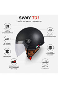 Sway SW X60 Solid Matt Black Cross Kask - Fiyatı, Yorumları