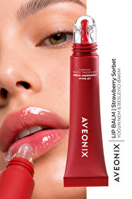 AVEONIX Cam Görünümlü Dudak Parlatıcısı Lip Balm Strawberry Sorbet