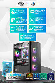 Gamers Arena PCH SCHOOL RX 9060XT AMD RYZEN 5 7500F 16 GB DDR5 500