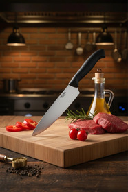 LAZBİSA İncisive Serisi Çantalı 7 Li Mutfak Bıçak Seti Gastronomi