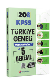 Dizgi Kitap 2026 KPSS Türkiye Geneli Tamamı PDF Çözümlü 5 Deneme