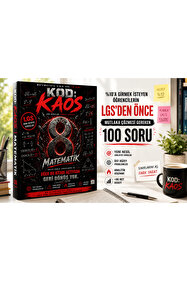 【2冊セット】Cybernetics Levent İçöz Yayıncılık Kod:kaos lgs matematik zor soru bankası