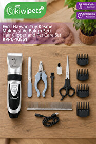 わん茶ちゃん キープ kiwipets KPPC-10851 Evcil Hayvan Tüy Kesme Makinesi Seti | 120