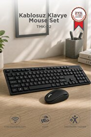 Torima Kablosuz Q Klavye Mouse Seti TMK02 Siyah - Fiyatı, Yorumları