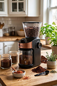 Arzum OK0044 Master Grind Kahve Öğütücü, 60 Öğütme Ayarlı, Dijital