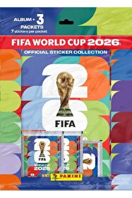 FIFA World Cup 2026 記念コースター4枚セット Panini Fifa World Cup 2026 Sticker Collection (Starter Set) Soft