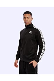 【Kappa】 Kappa Alexander Full Zip Erkek Mavi-Gri Regular Fermuarlı Eşofman
