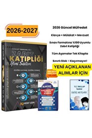 Liyakat Yayınları 2026 Zabıt Katipliği Hazırlık Kitabı | Adalet