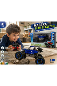 Gokidy RC Crawler Uzaktan Kumandalı Off Road Araba 1:18 Ölçek USB