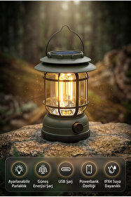 KLIGHT Su Sıçramasına Dayanıklı Şarjlı LED Outdoor Kafa Lambası KL