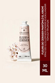 L'Occitane Fleurs de Cerisier El Kremi, Kiraz Özü İçeren Besleyici