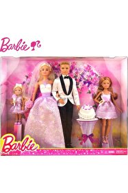 Barbie Ken Gelin Damat Kız Kardeşler Düğün Seti - Fiyatı, Yorumları