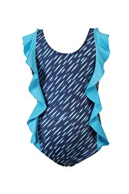 Papiş Kız Çocuk Mayo Sevimli Panda Ayıcık Donut Desenli Rahat Hızlı ...