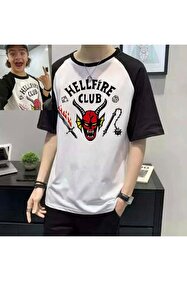 Touz Stranger Things Hellfire Club Unisex Oversize T-shirt